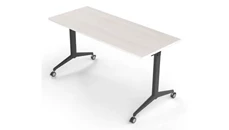 Training Tables Corp Design 60in x 30in Flip Top Nesting Table
