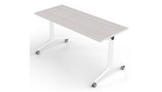 Training Tables Corp Design 66in x 24in Flip Top Nesting Table