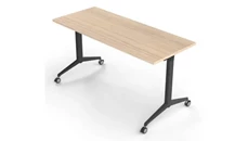 Training Tables Corp Design 60in x 30in Flip Top Nesting Table