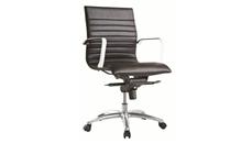 Conference Room Chairs Corp Design Leather Mid Back Chair