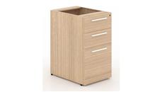 Vertical File Cabinets Corp Design Deluxe 3 Drawer Pedestal (Box / Box / File) - Assembled