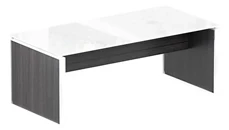 Coffee Tables Corp Design Coffee Table with White Glass Top