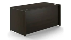 Stand-Alone Single Pedestal Desks Corp Design 72in x 24in Single Pedestal Desk