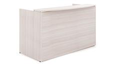 Reception Stand-Alone Desk Corp Design 72in Single Pedestal Reception Desk
