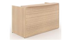 Reception Stand-Alone Desk Corp Design 72in Double Pedestal Reception Desk