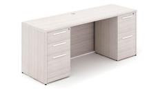 Stand-Alone Double Pedestal Desks Corp Design 72in x 30in Double Pedestal Desk