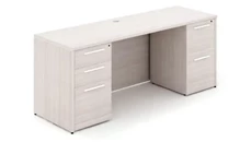 Stand-Alone Double Pedestal Desks Corp Design 72in x 30in Double Pedestal Desk