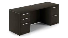 Stand-Alone Double Pedestal Desks Corp Design 60in x 30in Double Pedestal Desk