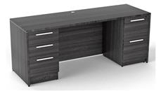 Stand-Alone Double Pedestal Desks Corp Design 72in x 30in Double Pedestal Desk