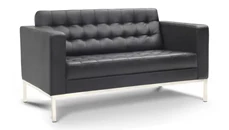 Loveseats Corp Design Leather Love Seat