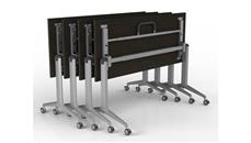 Training Tables Corp Design 48in x 24in Flip Top Nesting Table