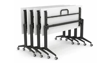Training Tables Corp Design Flip-Top Nesting Table 66in x 30in