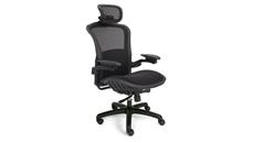 Ergonomic Task Chairs Dauphin Viper Mesh Back Task Chair with Headrest
