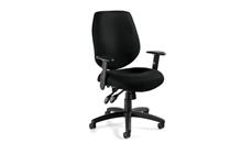 Ergonomic Task Chairs Offices to Go Ergonomic Chair with Adjustable Arms