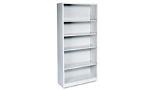 Bookcases HON 34-1/2in W x 12-5/8in D x 72in H Five-Shelf Metal Bookcase