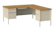 Steel & Metal Desks Hirsh Industries 66" x 72" Corner Right Return