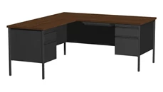 Steel & Metal Desks Hirsh Industries 66" x 72" Corner Left Return