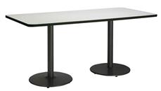 Conference Tables KFI Seating 8ft W x 36in H x 42in D Conference Table, Round Base