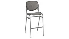 Bar Height Stools KFI Seating Poly Stack Chair with Perforated Back