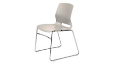 Stackable Meeting Chairs KFI Seating Sled Base Office Stack Chair