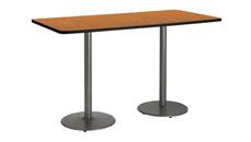 Conference Tables KFI Seating 6ft x 30in Pedestal Table