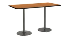 Conference Tables KFI Seating 6ft x 30in Pedestal Table