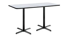 Conference Tables KFI Seating 6ft D x 30in W x 42in H Pedestal Table