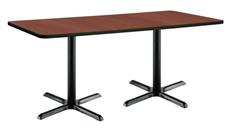 Conference Tables KFI Seating 6ft x 30in Pedestal Table