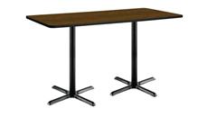 Conference Tables KFI Seating 6ft D x 30in W x 42in H Pedestal Table