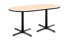 Conference Tables KFI Seating 6ft x 30in RaceTrack Pedestal Table