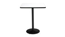 Cafeteria Tables KFI Seating 42in H x 30in Square Table, Bistro Height