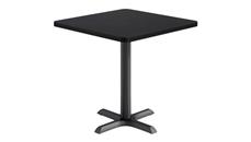Cafeteria Tables KFI Seating 30in Square Pedestal Table