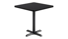 Cafeteria Tables KFI Seating 30in Square Pedestal Table