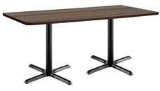 Conference Tables KFI Seating 6ft W x 36in D x 36in H Conference Table, X-Base