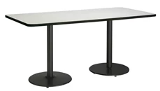 Conference Tables KFI Studios 8ft W x 36in H x 36in D Conference Table, Round Base