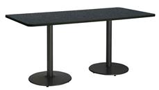 Conference Tables KFI Seating 8ft W x 36in H x 36in D Conference Table, Round Base