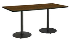 Conference Tables KFI Seating 8ft W x 36in H x 36in D Conference Table, Round Base