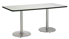 Conference Tables KFI Seating 8ft W x 36in H x 36in D Conference Table, Round Base