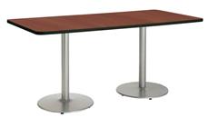 Conference Tables KFI Seating 8ft W x 36in H x 36in D Conference Table, Round Base