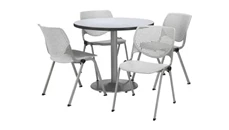 Cafeteria Tables KFI Seating Cafeteria Table with 4 Chairs