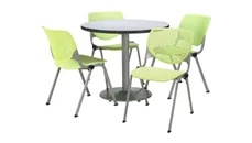 Cafeteria Tables KFI Seating Cafeteria Table with 4 Chairs