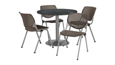 Cafeteria Tables KFI Seating Cafeteria Table with 4 Chairs