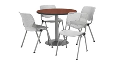 Cafeteria Tables KFI Seating Cafeteria Table with 4 Chairs