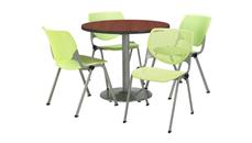 Cafeteria Tables KFI Seating Cafeteria Table with 4 Chairs
