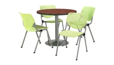 Cafeteria Tables KFI Seating Cafeteria Table with 4 Chairs