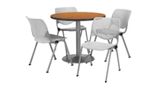 Cafeteria Tables KFI Seating Cafeteria Table with 4 Chairs