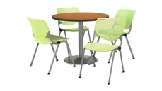 Cafeteria Tables KFI Seating Cafeteria Table with 4 Chairs