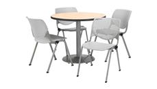 Cafeteria Tables KFI Seating Cafeteria Table with 4 Chairs