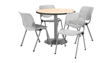 Cafeteria Tables KFI Seating Cafeteria Table with 4 Chairs