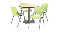 Cafeteria Tables KFI Seating Cafeteria Table with 4 Chairs